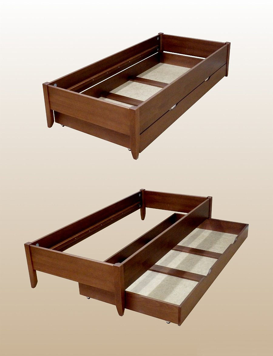 Washington Futon tömörfa futon ágykeret